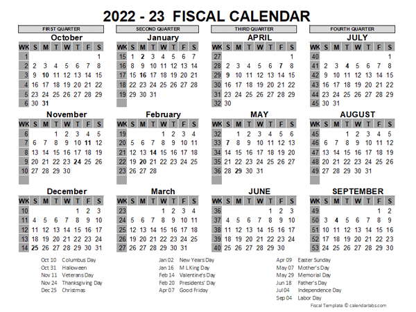 2022 23 Fiscal Year Calendar Uk Template Free Printable Templates Uk 