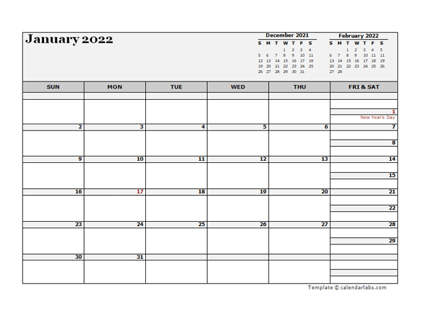 2022 India Calendar For Vacation Tracking