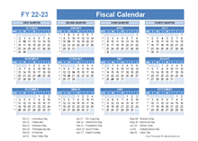 Fiscal Planner Template 2022