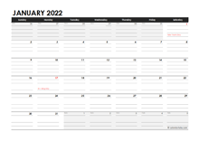 Calendar 2022 malaysia excel