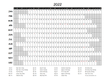 Printable 2022 Australia Calendar Templates With Holidays Calendarlabs