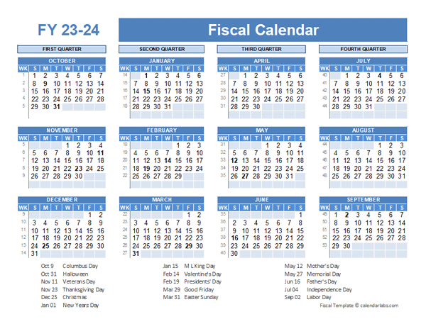 Fiscal Planner Template 2023-24