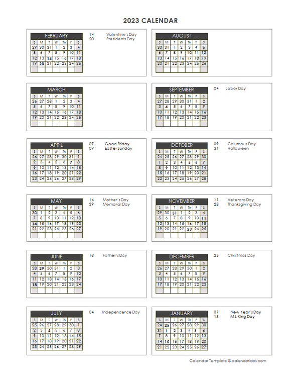 2023 Accounting Close Calendar 4-4-5