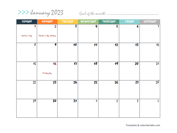 2023-monthly-word-calendar-in-colorful-design-free-printable-templates