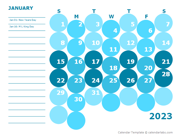 Free Printable Calendar For Kindergarten 2023