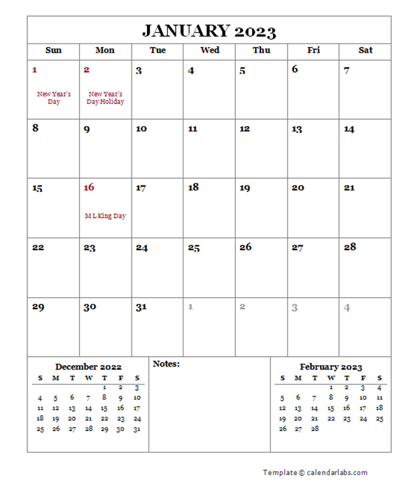 2023 Calendar Free Printable Excel Templates Calendarpedia 2023 