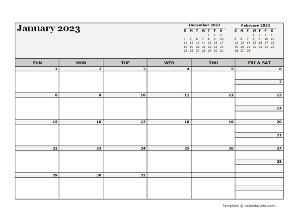 2023 Pakistan Calendar For Vacation Tracking