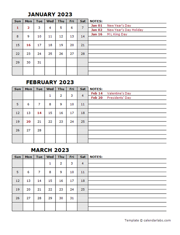 q1 2023 quarterly calendar with united kingdom holidays 2023 calendar