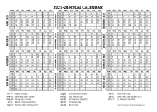 2023 Fiscal Calendar Template Starts At April