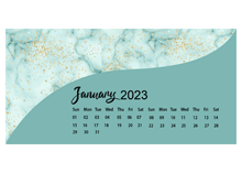 2023 Desk Calendar Printable