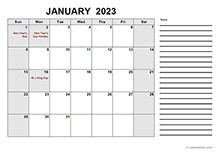 2023 Free Calendar PDF