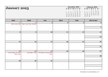 2023 Hong Kong Calendar For Vacation Tracking