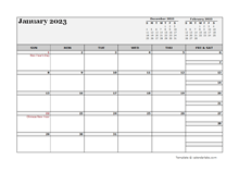 2023 Indonesia Calendar For Vacation Tracking