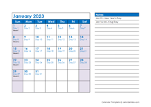 2023 Julian Date Calendar