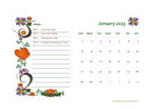 2023 Malaysia Calendar Free Printable Template