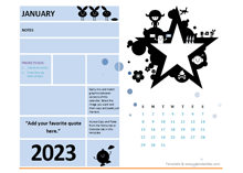 2023 Printable Student Calendar