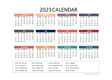 2023 PowerPoint Calendar Templates - CalendarLabs