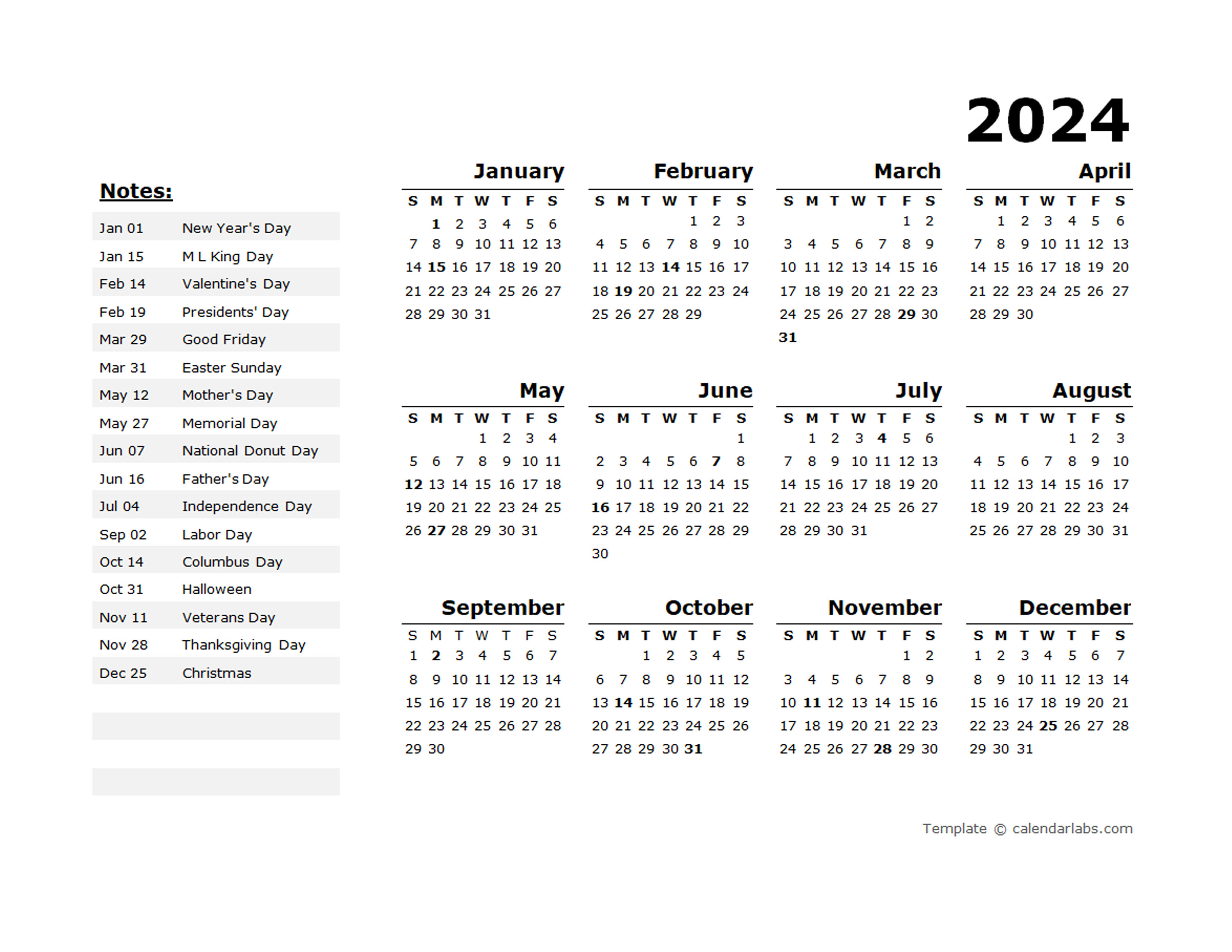 2024 State Calendar Nj Camile Oneida