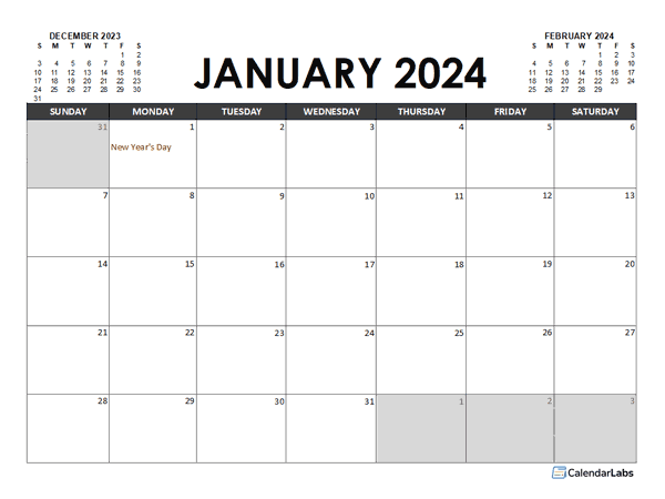 2024 Calendar Planner South Africa Excel
