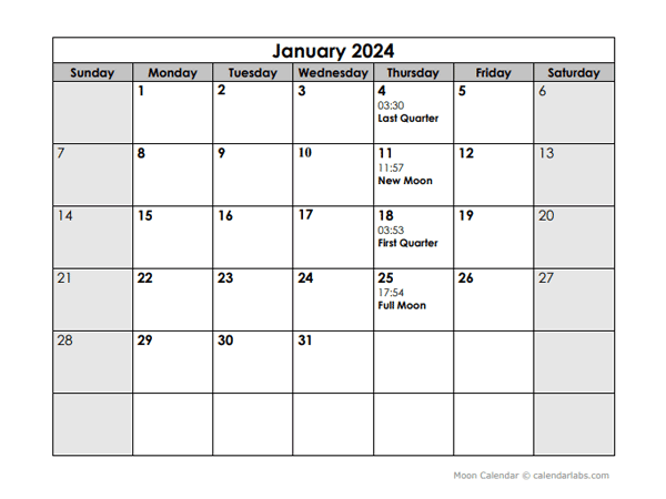 2024 Moon Calendar Calendar With Holidays Dec 2024 Calendar With Holidays