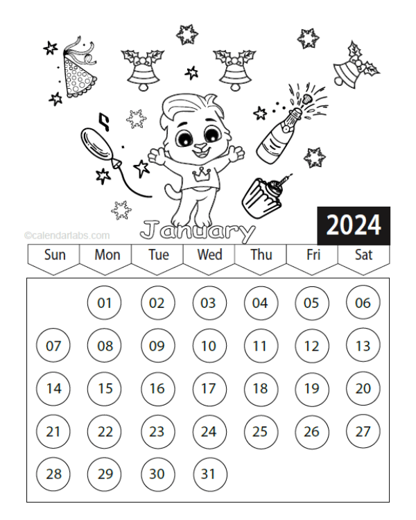 2025 Calendar Art Activity Sheets Free Printable Blake Springer 2025 Calendar Art Activity Sheets Free Printable Blake Springer