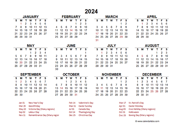 January 15 2025 Holiday Canada Callie Faith