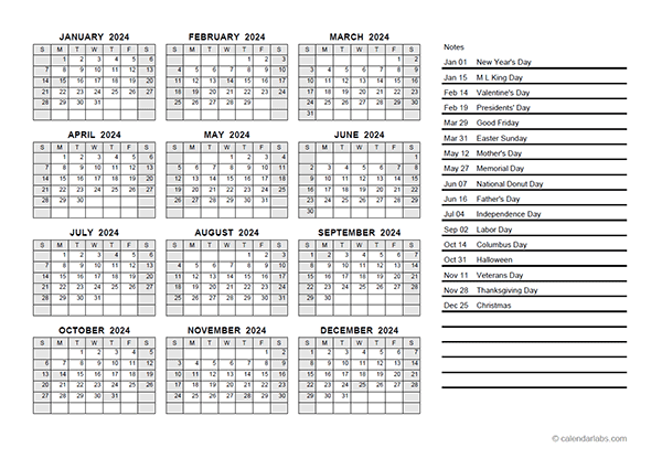 Day Of The Year Calendar 2024 Printable teri tallulah