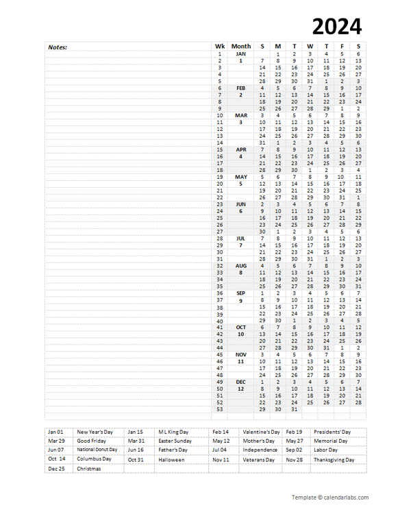 2024 Yearly Project Planning Template Free Printable Templates