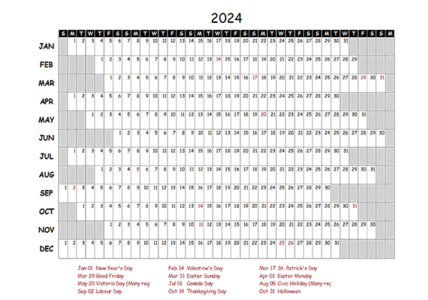 When is Canadian Thanksgiving 2024?