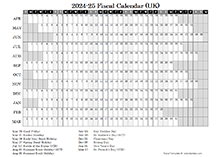 2024 Fiscal Year Calendar Templates - CalendarLabs