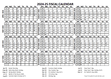 2024 Fiscal Calendar Template Starts At April