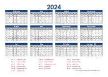 2024 Accounting Calendar 4-5-4