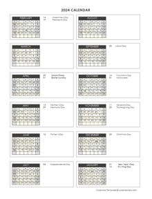 2024 Accounting Close Calendar 4-4-5