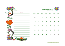 2024 Australia Calendar Free Printable Template