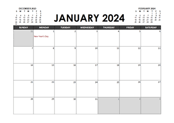 2024 Calendar Planner New Zealand Excel