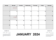 Free 2024 PDF Calendar Templates - CalendarLabs