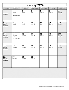 2024 Calendar With Julian Dates