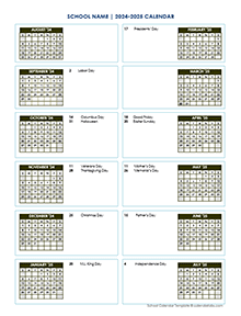 2024 Editable Yearly Calendar Aug-July