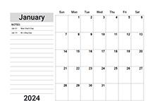 2024 Google Docs Planner With Holidays