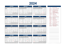 2024 Malaysia Annual Calendar with Holidays
