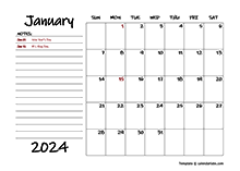 Calendar 2024 Printable, Agenda 2024, Planner 2024, Calendrier