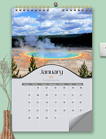 2024 National Park Wall Calendar