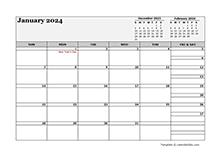 2024 Netherlands Calendar For Vacation Tracking