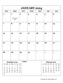 2024 Printable Calendar with Canada Holidays