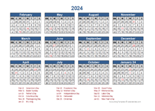 2024 Retail Accounting Calendar 4-4-5
