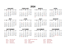 Printable 2024 New Zealand Calendar Templates with Holidays Printable 2024 New Zealand Calendar Templates with Holidays