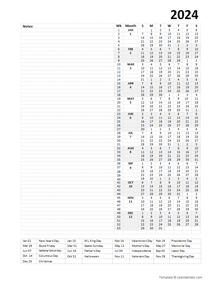 2024 Yearly Project Planning Template