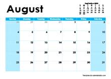 August 2024 Calendar with Holidays