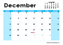 December 2024 Calendar with Holidays