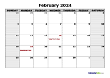 February 2024 Planner Template